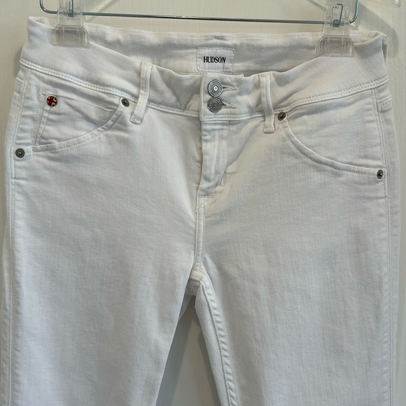 Hudson Collin Skinny Flap jeans in white size 30 - Picture 3 of 11